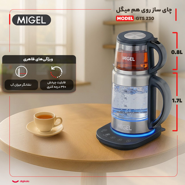 چای ساز میگل مدل GTS 230