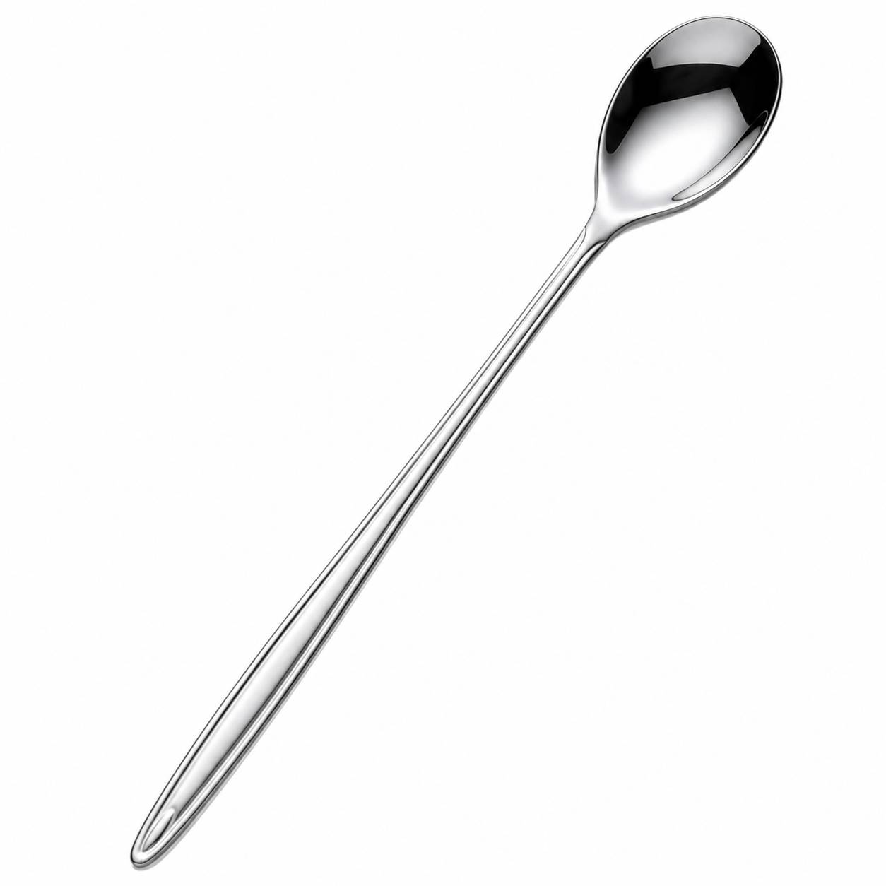 قاشق شربت خوری گیلدا مدل اشکی براق مجموعه 6 عددی