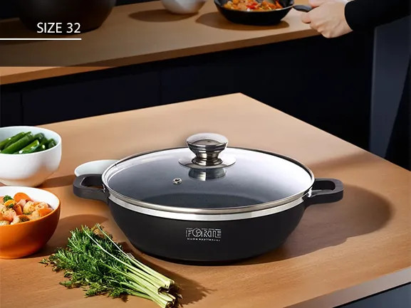 تابه گرانیت فورته مدل DIE-CAST POT سایز 24