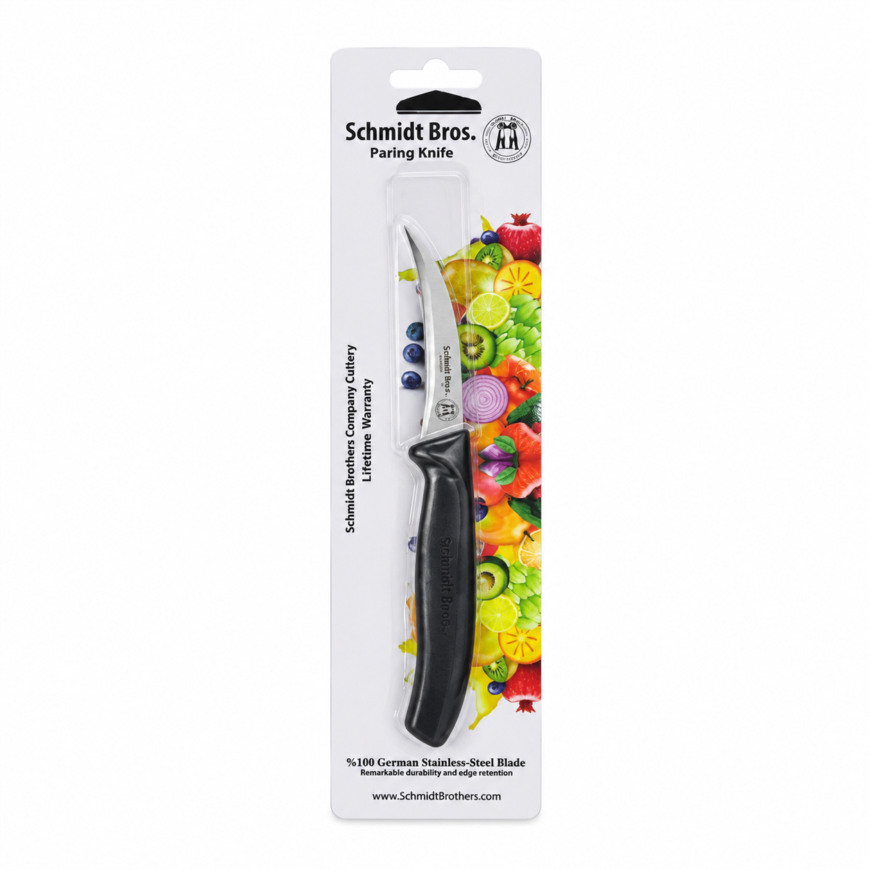 چاقو تیغه خمیده  Schmidt Bros مدل Paring Knife