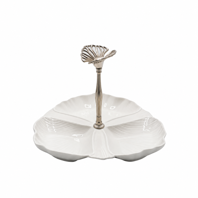 اردوخوری طرح Butterfly برند B.V.K همراه با سینی
