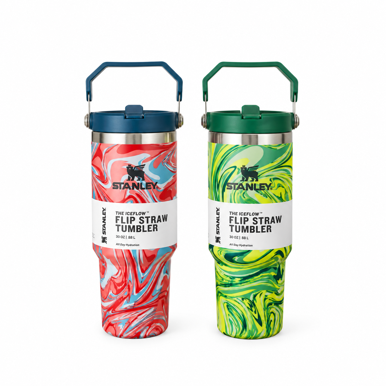 تراول ماگ استنلی Flip Straw مدل IceFlow